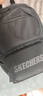斯凱奇（Skechers）男女同款196家族雙肩包電腦包學(xué)生經(jīng)典百搭簡(jiǎn)約高中書(shū)包旅行背包 碳黑/0018 20-30升 曬單實(shí)拍圖