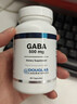 道格拉斯（Douglas) 道格拉斯 douglas氨基丁酸GABA 500mg60粒美國原裝  60粒*1瓶 曬單實(shí)拍圖