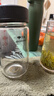 萬(wàn)象（WANXIANG）玻璃杯泡茶水杯480ml便攜商務(wù)辦公杯U66家用水杯帶杯蓋泡茶杯 曬單實(shí)拍圖