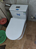 九牧王馬桶坐便器家用虹吸式大口徑?jīng)_力潮州衛生間靜音節水防濺馬桶坐廁 鎮店款【雙淺水區】10.0大管徑 305/300mm 免費送貨入戶(hù) 曬單實(shí)拍圖