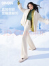 SIINSIIN【鞠婧祎同款】加絨衛褲女2025新款闊腿運動(dòng)褲加厚直筒褲子冬保暖 曬單實(shí)拍圖