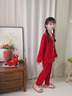 紅豆兒童睡衣女孩本命年鴻運中大童男童家居服2026馬年紅色睡衣套裝 81039 160 (M) 建議體重85-100斤 曬單實(shí)拍圖