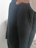 名創(chuàng  )優(yōu)品（MINISO）衛褲男加絨加厚冬季保暖羊羔絨休閑褲戶(hù)外防寒跑步褲子 黑 XL 曬單實(shí)拍圖