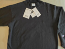 Champion冠軍長(cháng)袖T恤男2025秋季新款半高領(lǐng)純棉舒適打底衫潮牌女 黑色 M 曬單實(shí)拍圖
