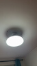 美的（Midea）風(fēng)扇燈一體餐廳吊扇燈led臥室隱形扇葉三防護眼燈具熟睡風(fēng)包安裝 曬單實(shí)拍圖