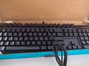 雷柏（Rapoo）V500PRO 有線(xiàn)背光機械鍵盤(pán) 104鍵全尺寸游戲電競筆記本電腦多媒體辦公吃雞全鍵無(wú)沖鍵盤(pán) 黑軸 曬單實(shí)拍圖