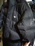 adidas保暖寬松舒適長(cháng)款三條紋鴨絨連帽羽絨服男女阿迪達斯三葉草 黑色   XXS 曬單實(shí)拍圖