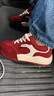 星期六紅色加絨德訓鞋女款2025新款秋季女鞋復古軟底內增高阿甘運動(dòng)鞋女 紅色 【加絨】 37 (235mm) 標準碼 曬單實(shí)拍圖