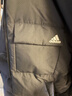 adidas 600蓬拒水保暖雙面穿休閑連帽鴨絨羽絨服男女秋冬阿迪達斯   黑色   2XL 曬單實(shí)拍圖