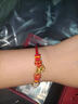 晨代驕999足金包銀黃金手鏈女馬年生肖轉運珠紅手繩本命年手串七夕禮物 馬上有錢(qián)款式1 曬單實(shí)拍圖
