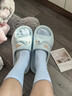 樸西小鴨子涼拖鞋春夏新款浴室防滑EVA居家拖鞋情侶 小藍鴨  37-38 曬單實(shí)拍圖