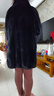 冬天家品牌皮草進(jìn)口貂皮大衣女整貂中長(cháng)款立領(lǐng)2025新款水貂皮草裘皮外套 黑色 XL 120斤-140斤 曬單實(shí)拍圖