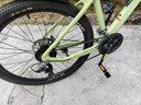 JEEP吉普山地車(chē)自行車(chē)雙碟剎變速減震鎂合金成人通勤越野山地車(chē)-MX100 青檸綠【輕量高顏值鎂合金車(chē)架】 26寸（適合身高145-160CM） 24速-日常通勤【加粗減震前叉】 曬單實(shí)拍圖