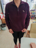 恒源祥100%純羊毛衫女半拉鏈針織衫秋冬新款媽媽翻領(lǐng)打底衫時(shí)尚套頭毛衣 紫紅色 M 建議 【90-108斤穿】 110碼 曬單實(shí)拍圖