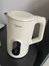 美的（Midea）電熱水壺燒水壺養生自動(dòng)斷電保溫一體316L母嬰級不銹鋼 嬰兒調奶7段調溫恒溫壺 1.7升17X304-PRO 曬單實(shí)拍圖