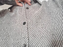 頂峰保羅（Dingfengbaoluo）美式休閑夾克男秋季潮流紋理寬松開(kāi)衫長(cháng)袖外套XCH65深灰色2XL 曬單實(shí)拍圖