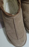 京東京造【純羊毛】雪地靴男加厚加絨羊皮毛一體平底純色圓頭短靴駝色41 曬單實(shí)拍圖
