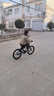 優(yōu)貝（RoyalBaby）兒童自行車(chē)5-9歲男女鎂合金單車(chē)學(xué)生通勤月亮系列 宇航員18寸綠色 曬單實(shí)拍圖