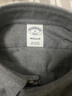 布克兄弟（BrooksBrothers）Brooks Brothers/男士25秋冬新品法蘭絨純棉刺繡logo長(cháng)袖襯衫 曬單實(shí)拍圖