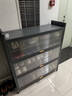 鋼制鞋柜家用門(mén)口防塵入戶(hù)玄關(guān)柜鐵藝上翻門(mén)多層鞋架大容量?jì)ξ锕?灰色【3門(mén)7層】1140*1000*350MM 曬單實(shí)拍圖