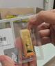 中國黃金（CHINA GOLD）AU9999新款投資金條 100g 100g 曬單實(shí)拍圖