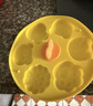 COOKSS寶寶輔食蒸糕模具嬰兒食品級硅膠盒貓爪耐高溫烘焙可蒸煮磨具黃 曬單實(shí)拍圖
