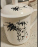 陶相惠陶瓷茶杯帶蓋家用泡茶杯中國風(fēng)茶杯大容量辦公室水杯骨瓷杯子定制 曬單實(shí)拍圖