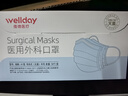 維德（WELLDAY）一次性醫用口罩成人50只/盒獨立包裝三層透氣防過(guò)敏防飛沫滅菌級 曬單實(shí)拍圖