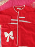 巴拉巴拉【balaOne】童裝女童小香風(fēng)針織開(kāi)衫紅色新年拜年服春毛衫 曬單實(shí)拍圖