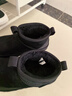 UGG秋季新款男士簡(jiǎn)約保暖經(jīng)典超短靴休閑雪地靴1174581BLK|黑色42 曬單實(shí)拍圖