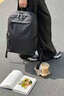 七匹狼（SEPTWOLVES）雙肩包男士大容量商務(wù)旅行背包通勤筆記本電腦包戶(hù)外出差書(shū)包 黑色 曬單實(shí)拍圖