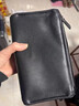 斐格男士斜挎包真皮單肩包商務(wù)高端時(shí)尚男士包背包ipad小挎包皮包 黑色小號【斜挎手拿兩用】 曬單實(shí)拍圖