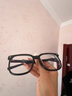 LOHO黑框眼鏡近視可配度數女防藍光素顏男款眼鏡變色大框眼睛鏡架 曬單實(shí)拍圖