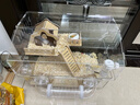 卡熙金絲熊小倉鼠籠子超大別墅豪華便宜大的專(zhuān)用二層亞克力透明防啃咬 【高透管道】加大豪華倉鼠籠-夢(mèng)幻木房基礎款 曬單實(shí)拍圖