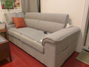 杜杜美家布藝沙發(fā)客廳2026新款可拆洗沙發(fā) 簡(jiǎn)約扶手儲物棉麻沙發(fā)528# 曬單實(shí)拍圖