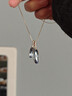 XUPING旭平首飾仿水晶 輕奢感女生鎖骨鏈 新年生日送禮X000812930 項鏈（約40+5cm 曬單實(shí)拍圖