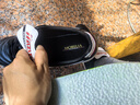 美津濃（MIZUNO）足球鞋男子袋鼠皮運動(dòng)訓練抓地釘鞋莫雷拉MORELIA II PRO 經(jīng)典黑白配色 42.5 /275mm 曬單實(shí)拍圖