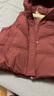 鴨鴨（YAYA）羽絨馬甲女外穿2025新款親子裝時(shí)尚韓版寬松潮流休閑保暖坎肩HF 安哥拉紅 M （170） 成人裝 曬單實(shí)拍圖