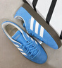 adidas「T頭鞋」VL COURT復古休閑板鞋德訓鞋男女阿迪達斯輕運動(dòng)   藍色/亮白/樹(shù)脂黃   43 曬單實(shí)拍圖
