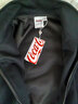 可口可樂(lè )（Coca-Cola）外套男秋冬款運動(dòng)休閑寬松開(kāi)衫衛衣立領(lǐng)夾克 黑色 L(130-150斤) 曬單實(shí)拍圖