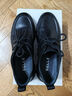 百麗（Belle）男鞋緩震科技真皮正裝鞋商場(chǎng)款四季厚底休閑皮鞋加絨7WF01AM3 黑色-單里 39 (245mm) 曬單實(shí)拍圖