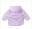 全棉時(shí)代（PurCotton）加厚輕暖棉服男女童幼童秋冬外套童裝棉衣秋衣 【女童】鳶尾紫 120 曬單實(shí)拍圖