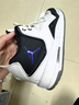 Jordan女休閑鞋喬丹 防滑耐磨 COURTSIDE 23運動(dòng)鞋AR1002-104白黑37.5 曬單實(shí)拍圖