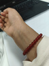 周大福中國風(fēng) 優(yōu)雅大方 紅玉髓彈力繩手鏈手串送禮 EOV1 16.25cm 曬單實(shí)拍圖