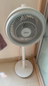 美的（Midea）【暴風(fēng)循環(huán)】空氣循環(huán)扇大風(fēng)量搖頭電風(fēng)扇家用臺式落地扇輕音臥室節能小風(fēng)扇柔風(fēng)輕羽扇 FGA24TQ 曬單實(shí)拍圖