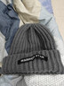 回力毛線(xiàn)帽男士秋冬季包頭保暖針織帽子嘻哈時(shí)尚潮牌顯臉小冷帽堆堆帽 曬單實(shí)拍圖