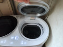 美的（Midea）雙子座分區內衣洗衣機家用全自動(dòng)迷你洗1.396洗凈比變頻除菌雙艙分桶洗MNBB10VH70E 曬單實(shí)拍圖