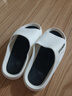 拖鞋男款夏季厚底超軟氣質(zhì)外穿居家用浴室內洗澡夏天涼鞋涼拖鞋女 白黑 40-41 【適合39-40腳】 曬單實(shí)拍圖