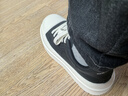 馬克華菲板鞋男鞋2026新款厚底大頭鞋黑色休閑鞋男士鞋子 曜石黑 42 曬單實(shí)拍圖
