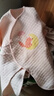 舒貝怡2件裝嬰兒衣服新生兒連體衣蝴蝶衣秋冬保暖滿(mǎn)月哈衣爬服粉色 52CM 曬單實(shí)拍圖